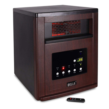 Della 1500-Watt Portable Infrared Cabinet Space Heater Review