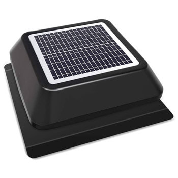 HQST Solar-Powered Roof Mount Attic Fan