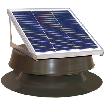 Solar Attic Fan - (Florida Rated) by Natural Light